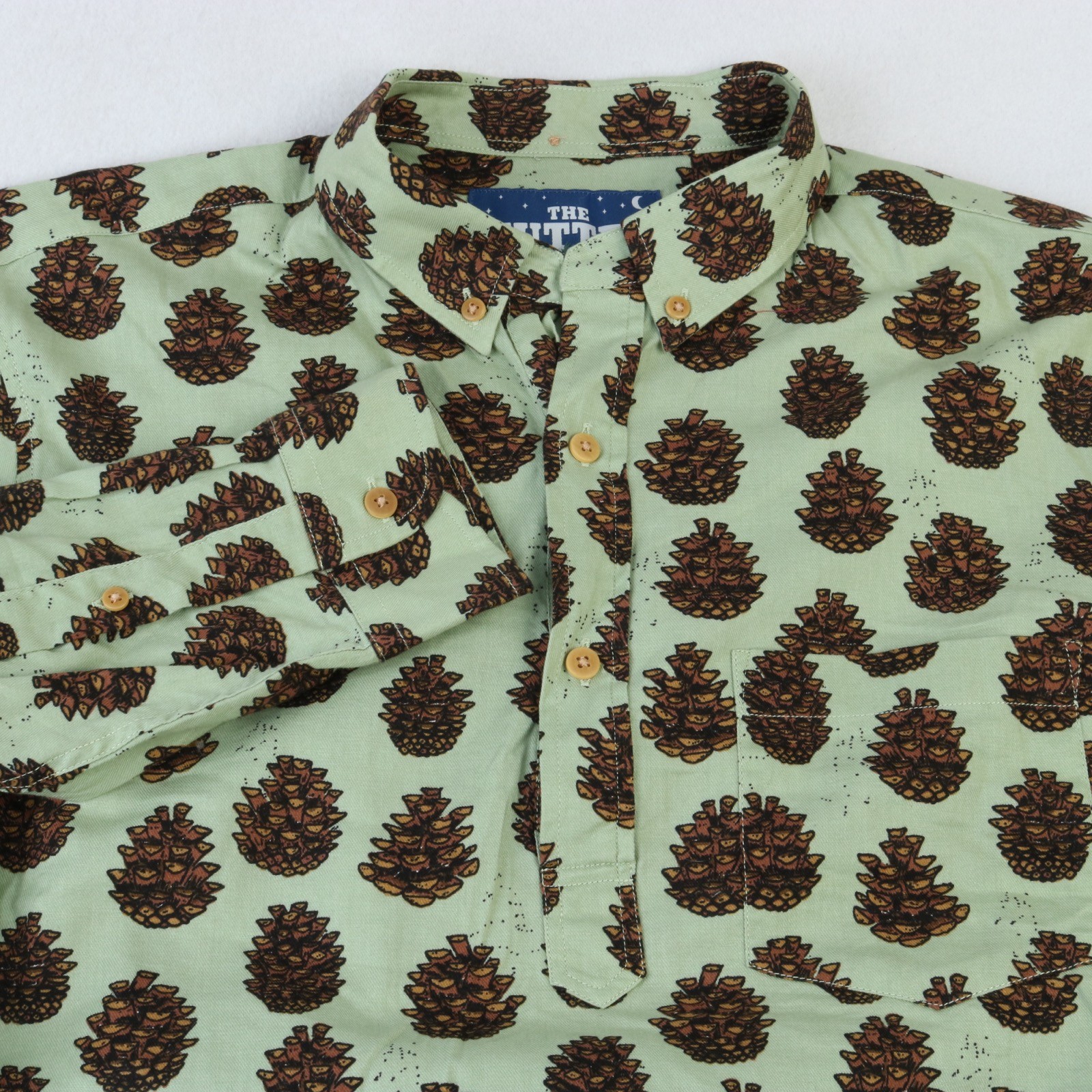 CHUBBIES NUTTER PINECONE CAMPING PREINT POPOVER P… - image 1