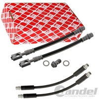 4X Febi Bremsschlauch Vorne + Hinten Passend FüR Vw Passat B5 (3B2) Variant