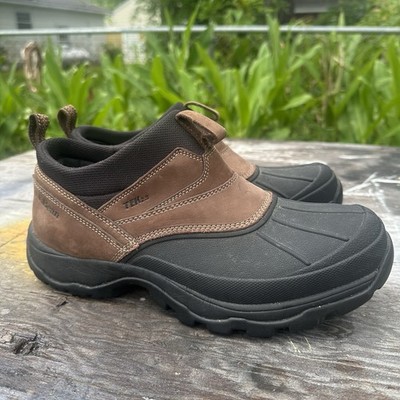 L.L. Bean Men's 10 Storm Chaser Boots Leather Uppers Slip on TEK 2.5 750
