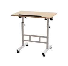 Adjustable Overbed/Sofa Desk Computer Table Rolling SpaceSaving Home Office Desk