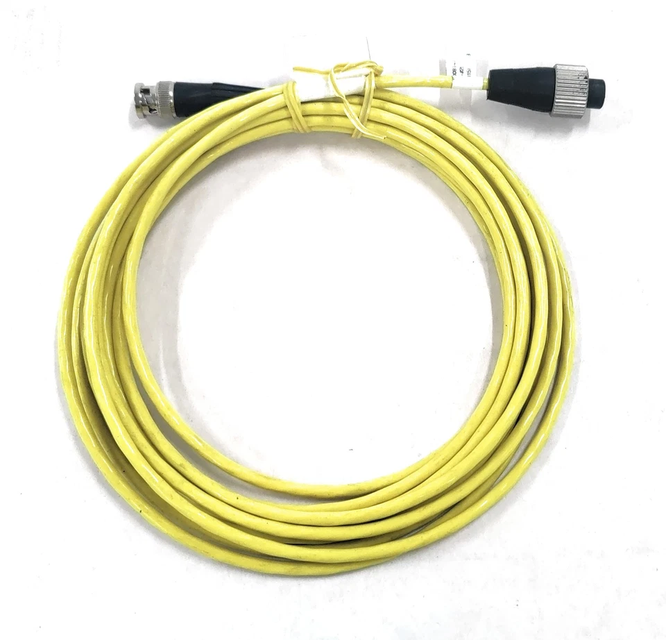 Wilcoxon 16ft Sensor/Actuator Cables BNC to 2-Pin Mil Style IP50 R6W-2-J9T2A-16 - Image 4 of 4