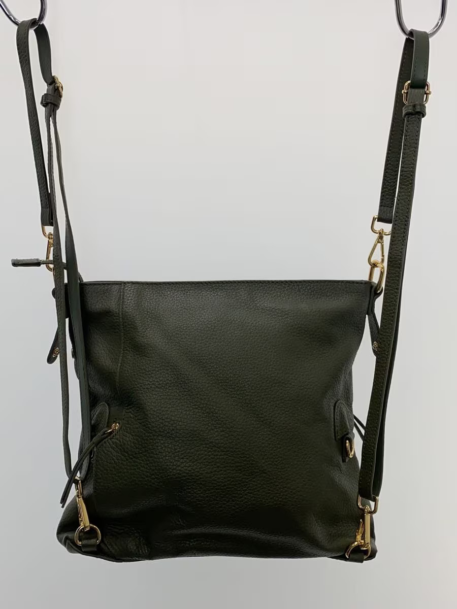 BARCOS Backpack Leather Green - image 3