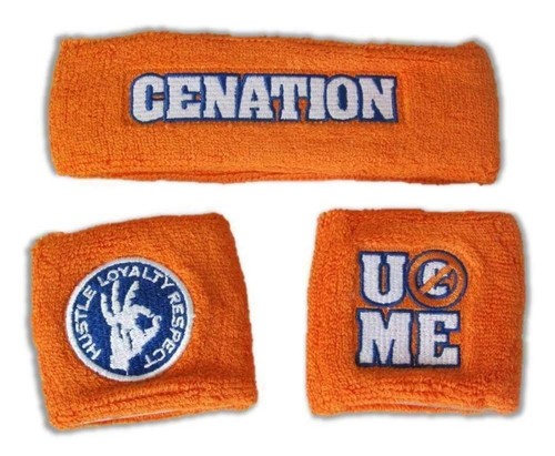 John Cena Kids Orange Costume Hat T-shirt Wristbands Boys - 第 8/10 張圖片