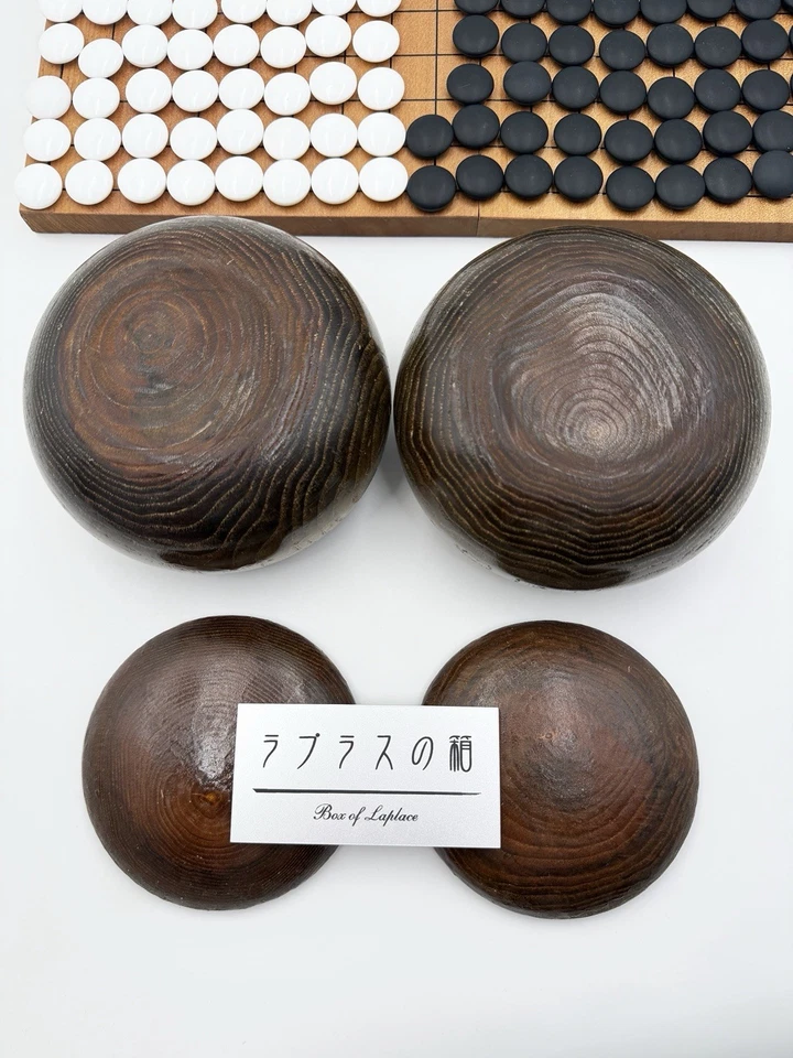 Vintage Japanese Go-Board  Authentic IGO Game w/goishi from Japan - Image 4 of 4