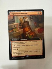 Improvised Arsenal (Extended Art) MTG: Teenage Mutant TMNT -SHIPS NOW!
