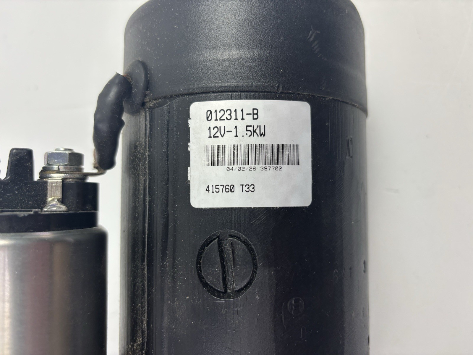 Ferrari Dino 206 GT Starter motor P/N 012311