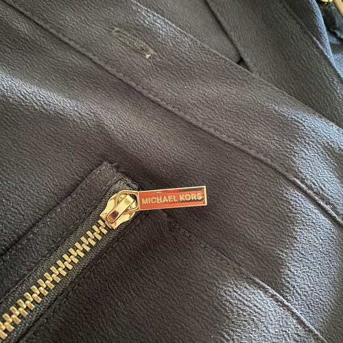 Neu mit Etikett Michael Kors Damenkleid 12 "Echt Marineblau" blau bescheiden Büro Kirche Business - Bild 9 von 12