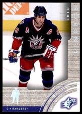 2001-02 SPX ERIC LINDROS NEW YORK RANGERS #185