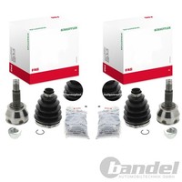 2X Schaeffler FAG ANTRIEBSWELLENGELENK-SATZ Radseitig Passend FüR Fiat Doblo PAL