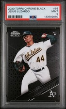 2020 TOPPS CHROME BLACK #68 JESUS LUZARDO ROOKIE RC PSA 9