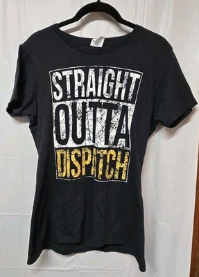 Straight Outta Dispatch 911 Dispatcher Women's T-Shirt  Port & Company SZ MED