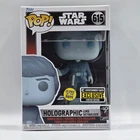 Funko Pop! Star Wars Holographic Luke Skywalker #615 EE Exclusive