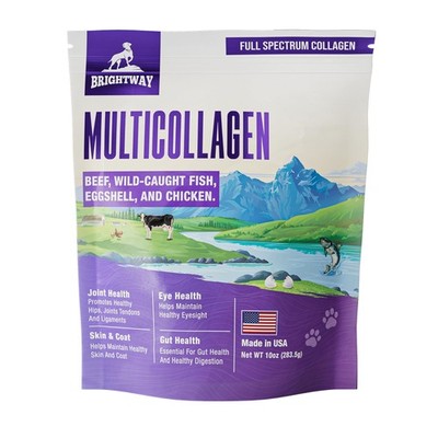 Multi-Collagen Peptide Daily Liquid Collagen for Dogs, Dog Collagen,...