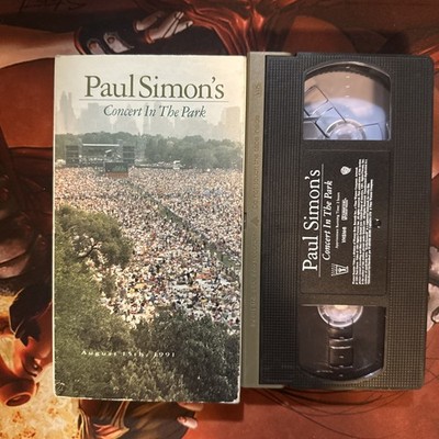 Paul Simons Concert in the Park (VHS, 1991)