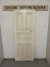 Reclaimed Old Victorian Pine Internal 5 panel Door 1940 Or 1935 x 760mm