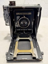 Graflex 2 1/4 x 3 1/4 Speed Graphic, Tessar zeiss 135 f/4.5 Lens,, AS IS