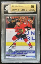 2023-24 Upper Deck Connor Bedard Rookie Young Guns RC #451 Blackhawks BGS 10