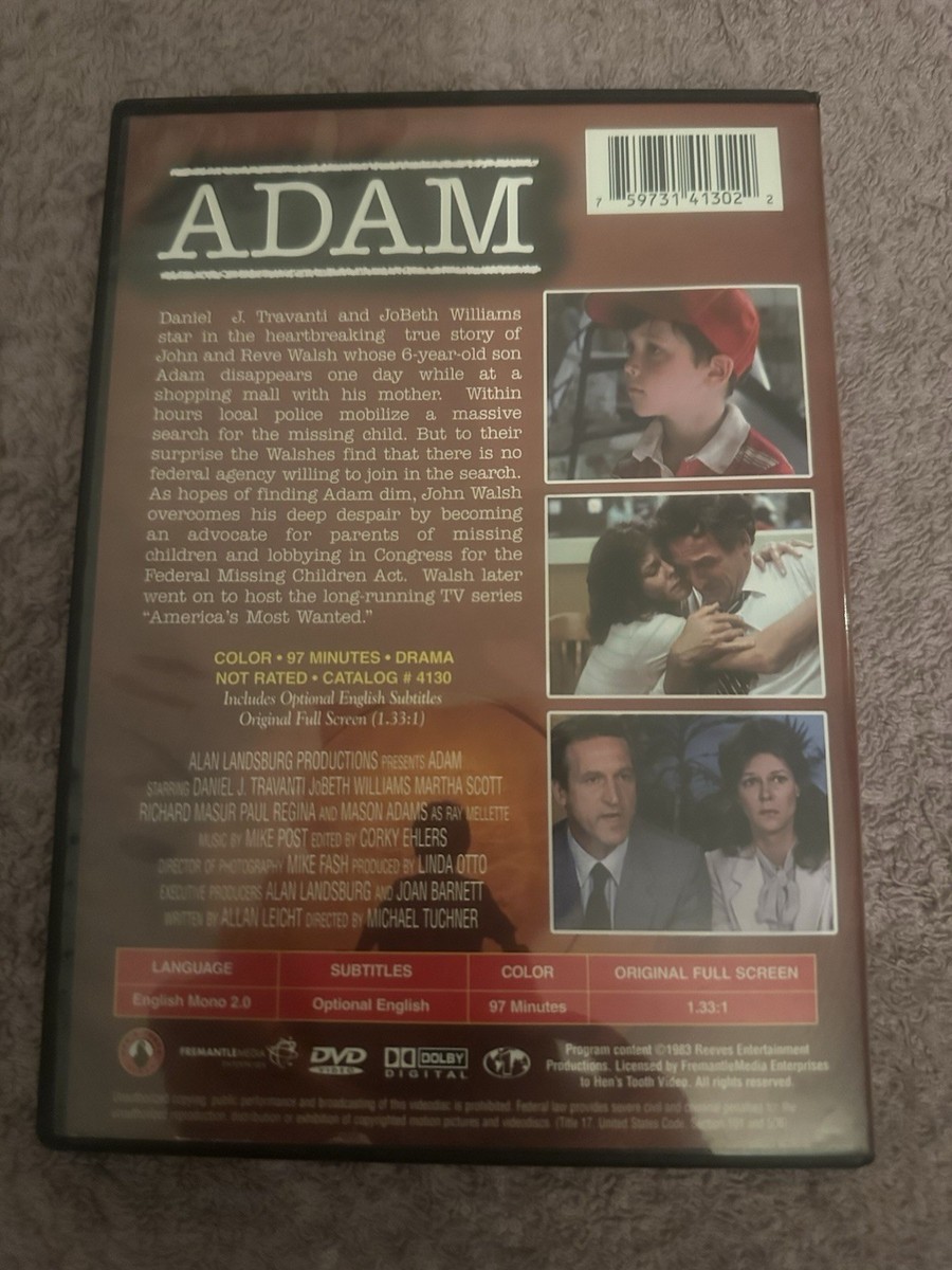 Adam (DVD, 1983) for sale online | eBay