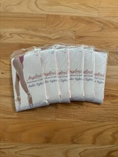6 Pkgs New Unopened Angelina Brand Professional Ballet Tights Girls 11-14 Pink