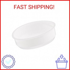 Aviditi Plastic End Caps for Mailing Tubes, 1-1/2 Inch Diameter, White (100 Pack