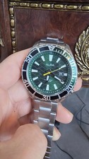 Seiko Alba ALBA green plate diver watch metal