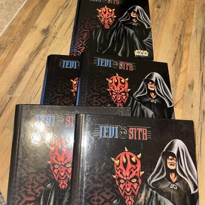 Star Wars  JEDI vs SITH!!  AND Darth Maul and Obi-Wan Kenobi Duel EP1 Binders 5