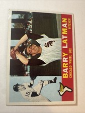 1960 Topps Barry Latman #41 Chicago White Sox