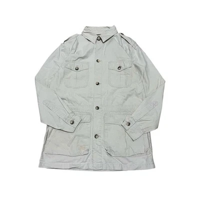 Banana Republic Veste Militaire Vintage Années 1980 S 54cm 80cm - Photo 1/4