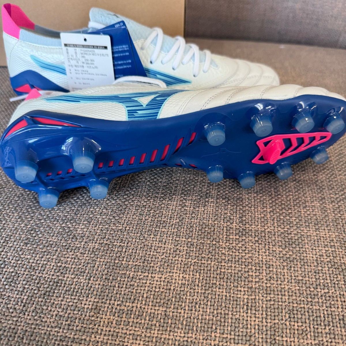Mizuno Morelia Neo 4 β Beta Elite MD Soccer Cleats P1GA254225 | eBay