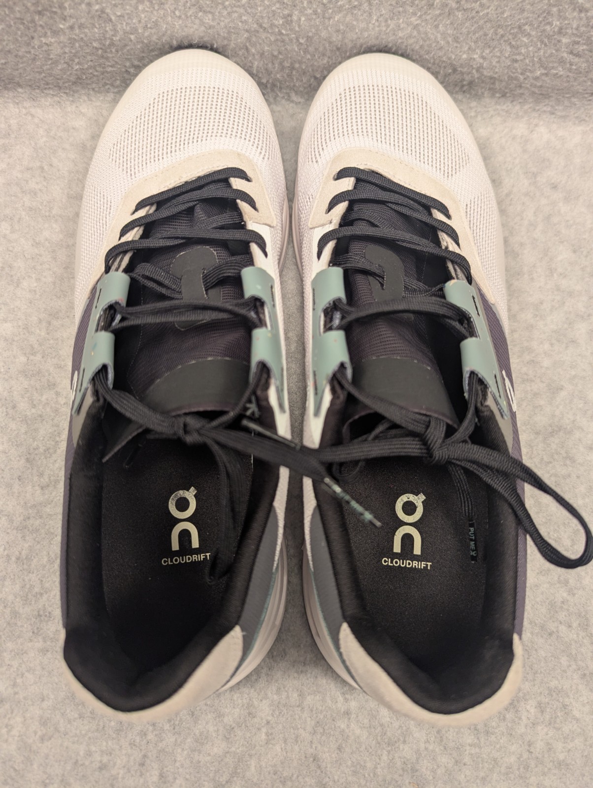 On Cloudrift Swiss Engineering White/Asphalt Runn… - image 12