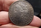 1891-S Morgan Silver Dollar Terrific AU Details Cleaned Toned