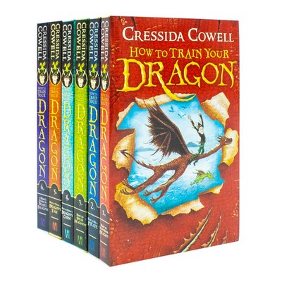 How To Train Your Dragon 6 Books Collection, 1 to 6 by Cressida Cowell NEW