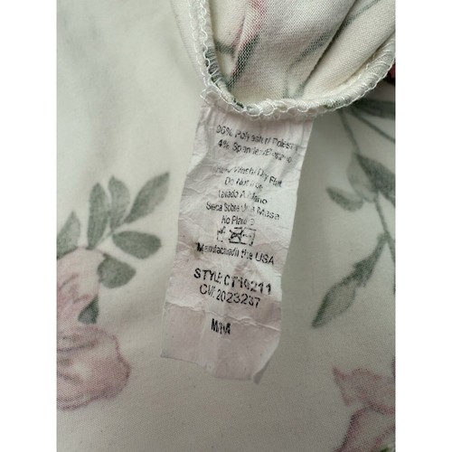 Women's Ruffle Sweatshirt - A New Day - Light Green Size Medium - Small Spot* - Picture 7 of 7