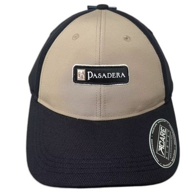 Ahead Baseball Cap Black Beige OS Hat Pasadera Performance Moisture Wicking