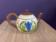 TeaPot Torquay Ware Devon Motto Ware Longpark ‘Do’ee ‘ave A Cup A Tay’ Scandy