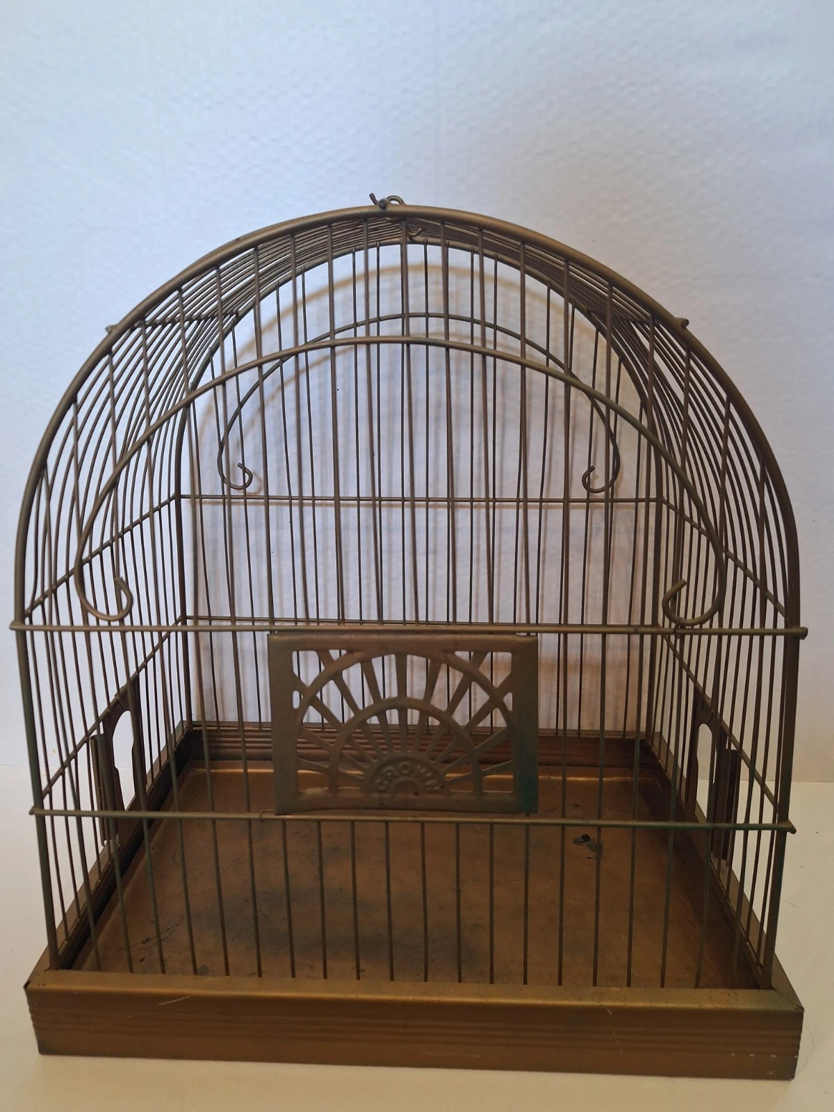 Vintage Crown Birdcage Shabby Chic Art Deco