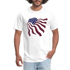 American Flag 4th of July U.S. Men's T-Shirt