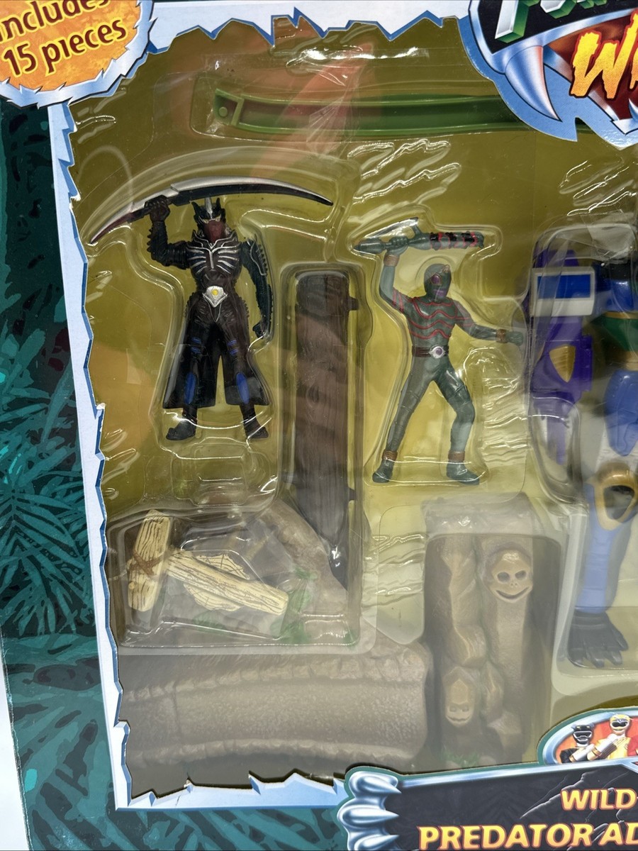 Rare Power Rangers Wild Force Predator Adventure Set Bandai 2002