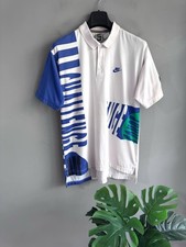 Vintage Nike Challenge Court 90s Andre Agassi Tennis Polo Shirt, Size M