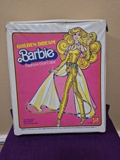 Mattel Golden Dream Barbie 1980 Vintage Collectible Doll 1874 - with Case