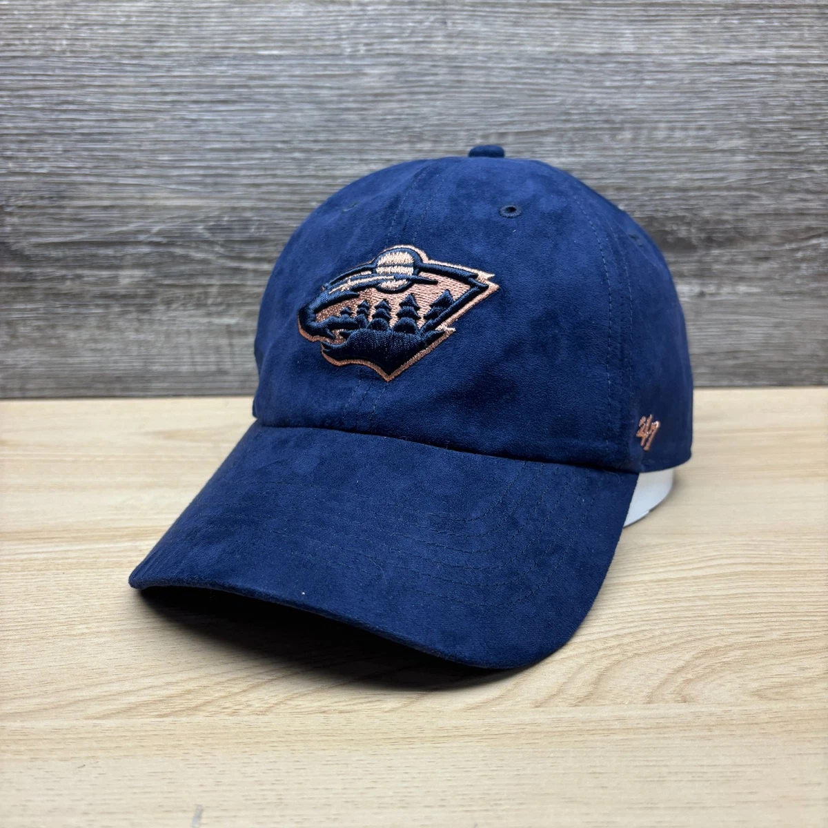 Casquette structurée ajustable Carhartt x '47 pour homme, couleur beige, Minnesota Wild MVP