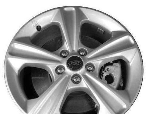 (1) 17" CHROME LINER SKIN HUBCAP CAP FITS 2013-2016 FORD ESCAPE IMP-371X - Изображение 2 из 2