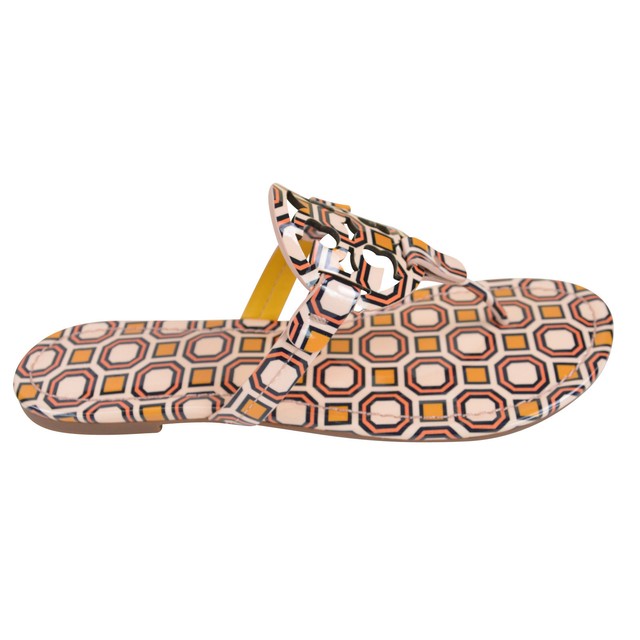 tory burch miller printed sandal