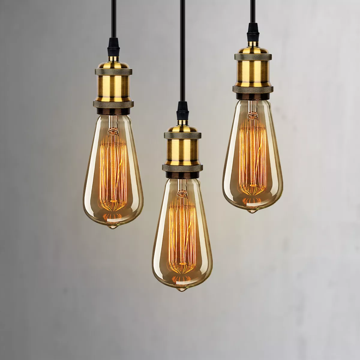 Vintage bulb pendant light online