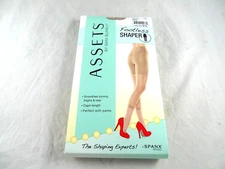 SPANX Assets by Sara Blakely Footless Shaper Tights Pantyhose Nude Size 6