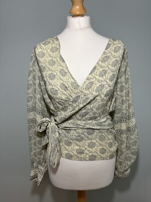 NEW ba&sh bash Top Balzac WRAP-OVER size S