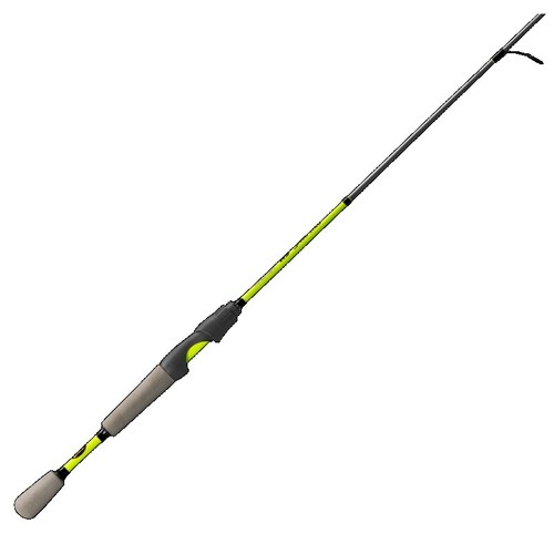 Lew's Laser HS Spinning Fishing Rod, 6-Foot 6-Inch Fishing Rod, Yellow ...