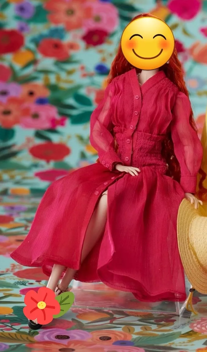 Integrity Toys Jason Wu Spring 2021 Pink Poppy Parker DRESS ONLY Fr nuface