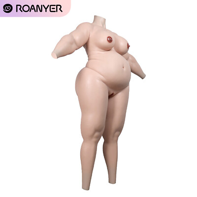 Forme del seno in Silicone ROANYER H Cup tette finte per Crossdresser versione lunga con pancia tette realistiche Drag Queen  66