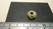 Nice Roman Lead spindal whorl found in England L5h